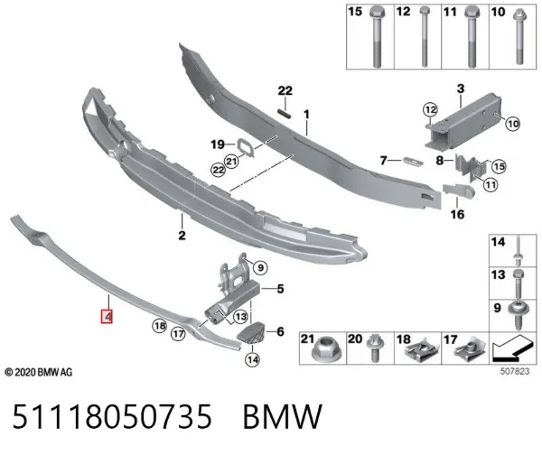  51118050735 BMW