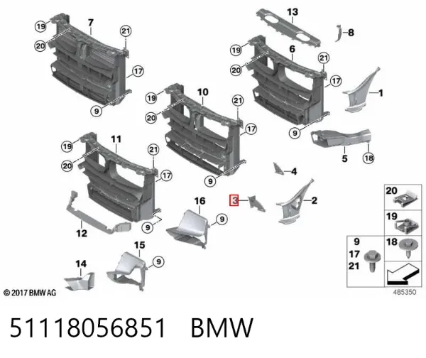  51118056851 BMW