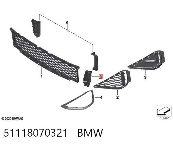  51118070321 BMW