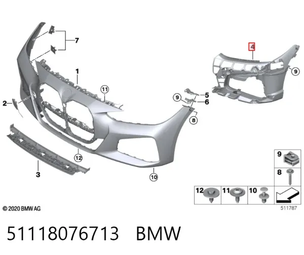  51118076713 BMW