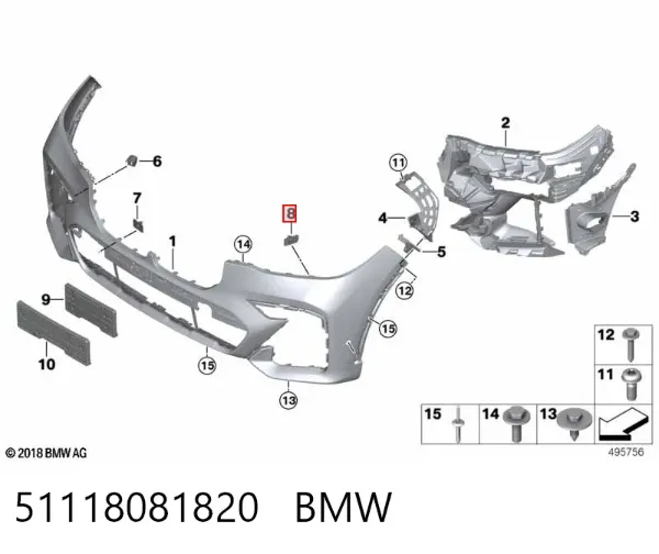  51118081820 BMW