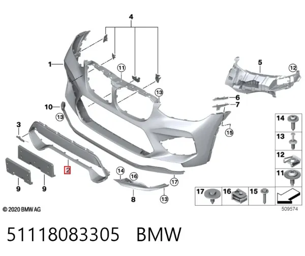  51118083305 BMW