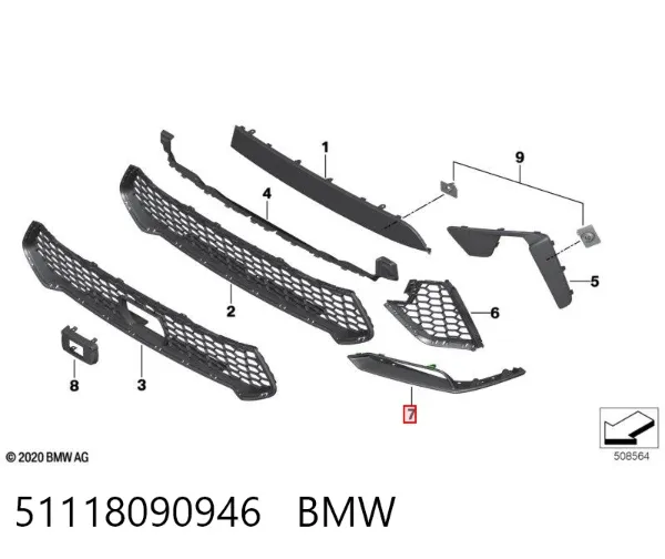  51118090946 BMW