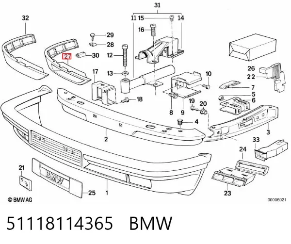  51118114365 BMW
