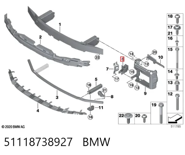  51118738927 BMW