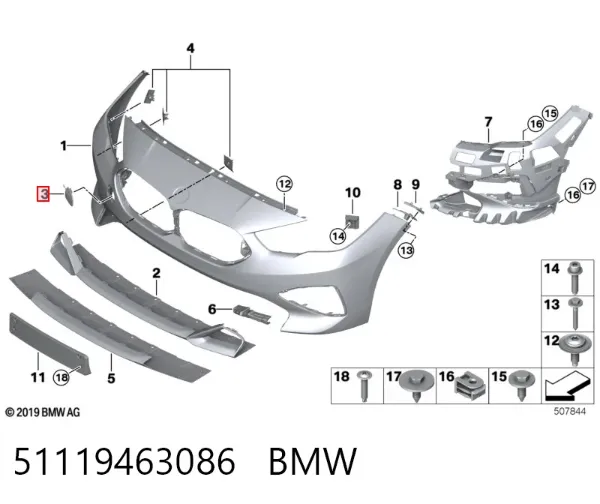  51119463086 BMW