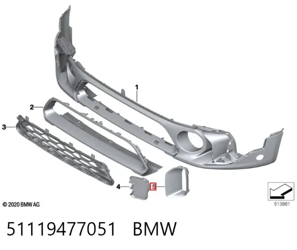  51119477051 BMW