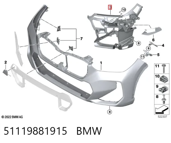  51119881915 BMW