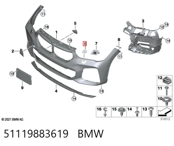 51119883619 BMW