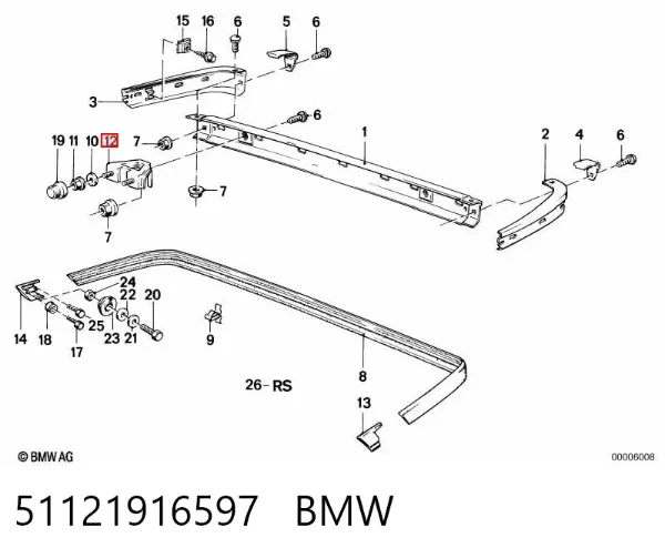  51121916597 BMW