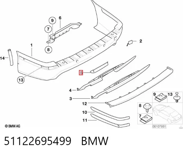  51122695499 BMW