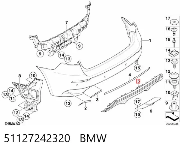  51127242320 BMW