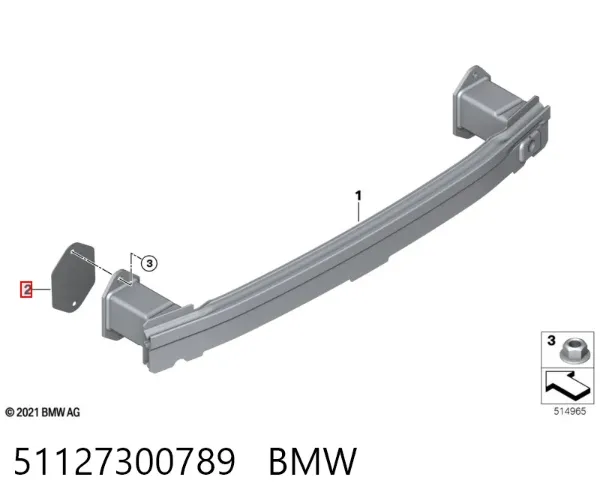  51127300789 BMW
