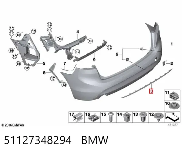 51127348294 BMW