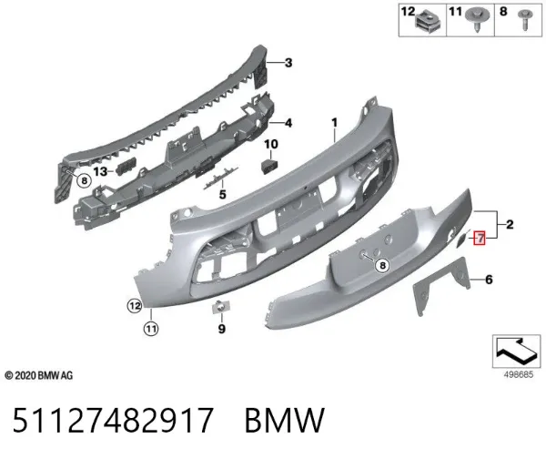  51127482917 BMW