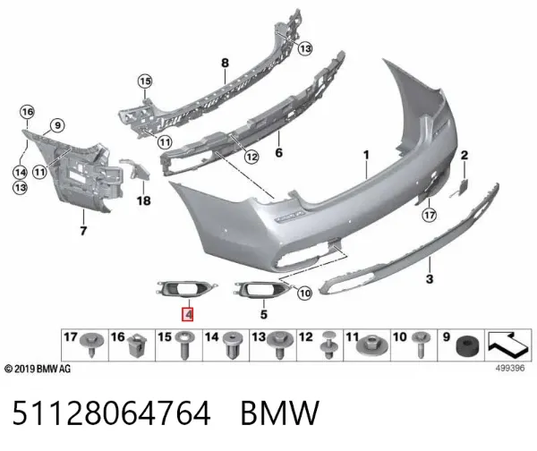  51128064764 BMW