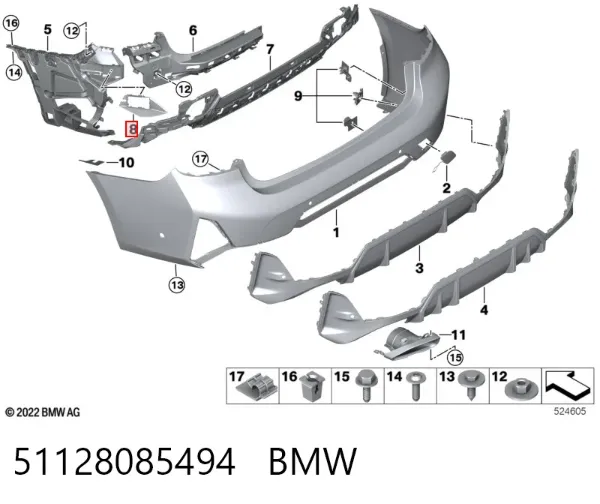  51128085494 BMW