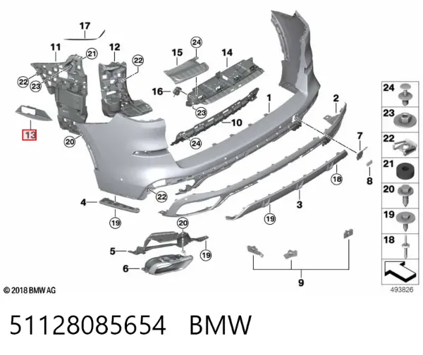 51128085654 BMW