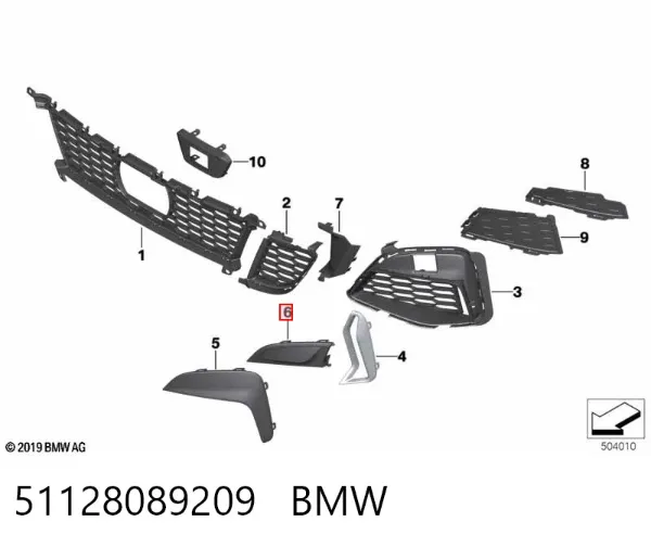  51128089209 BMW