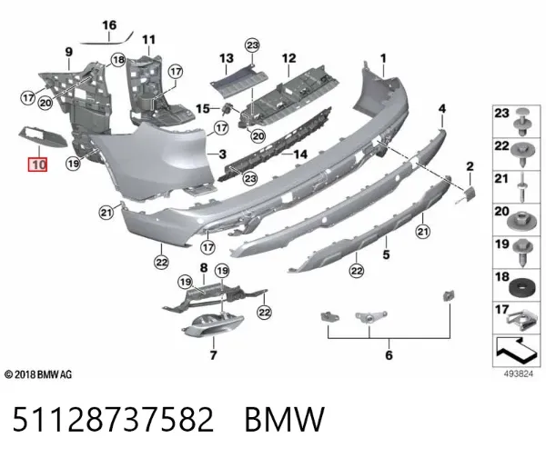  51128737582 BMW