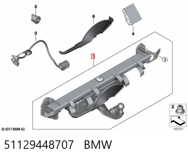  51129448707 BMW