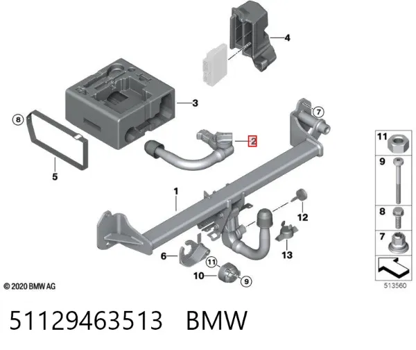  51129463513 BMW