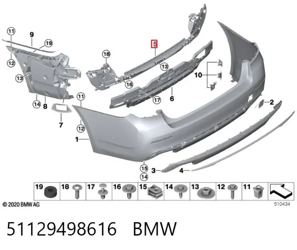  51129498616 BMW