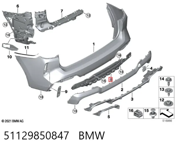  51129850847 BMW