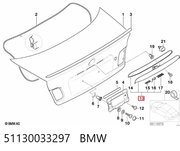  51130033297 BMW