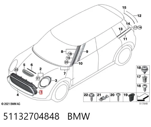  51132704848 BMW