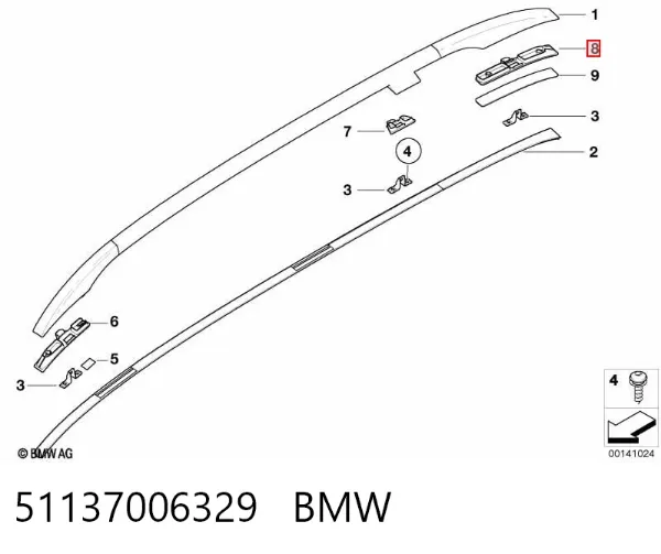  51137006329 BMW