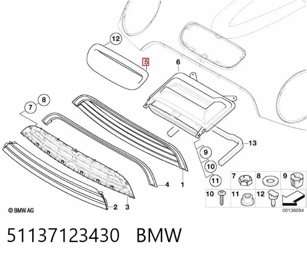  51137123430 BMW