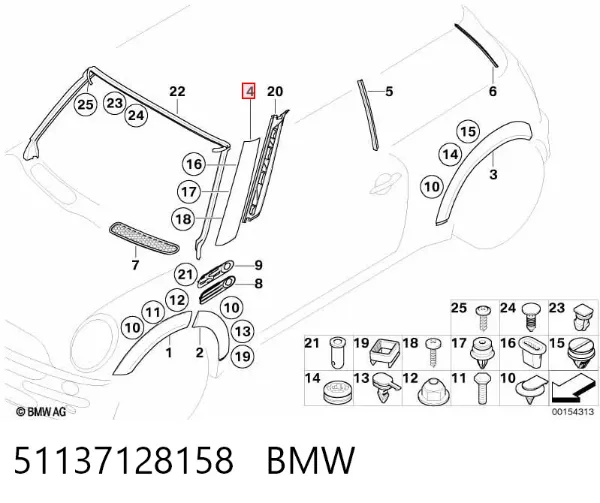  51137128158 BMW