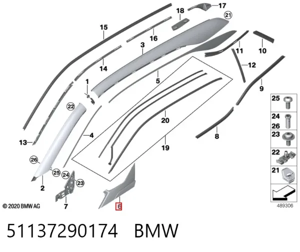 51137290174 BMW