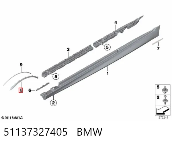  51137327405 BMW