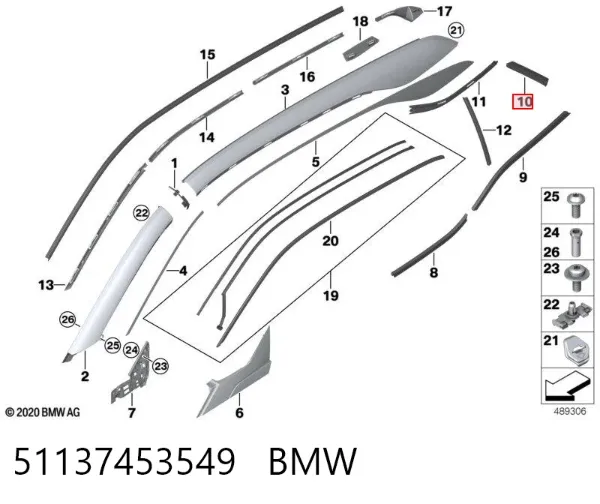  51137453549 BMW
