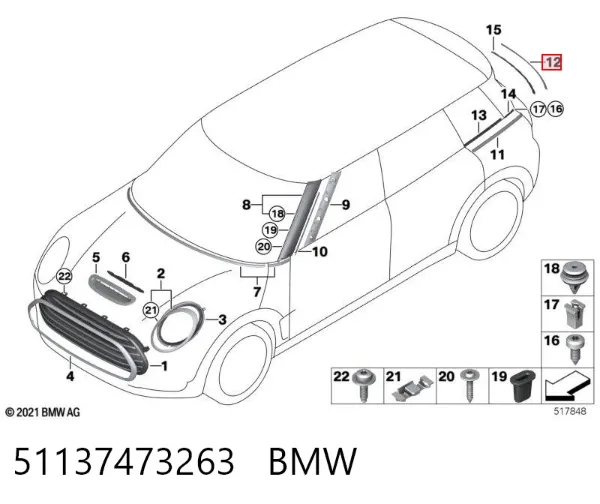  51137473263 BMW