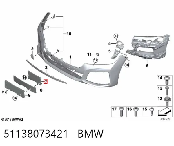  51138073421 BMW