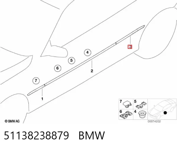  51138238879 BMW