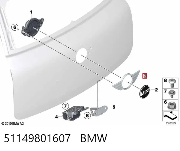  51149801607 BMW