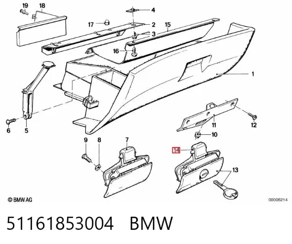  51161853004 BMW