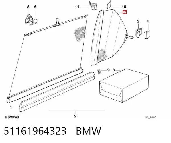 51161964323 BMW