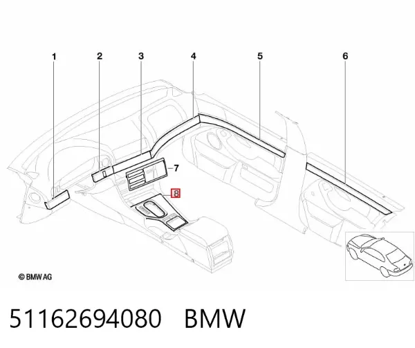  51162694080 BMW