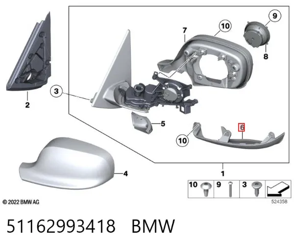  51162993418 BMW