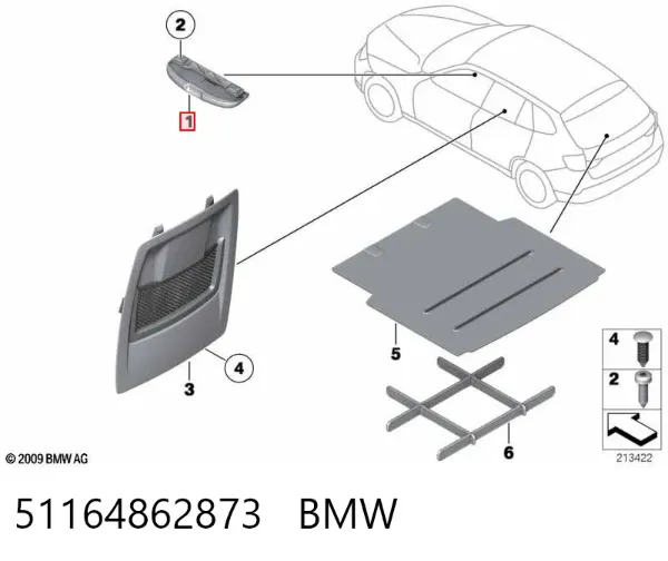  51164862873 BMW