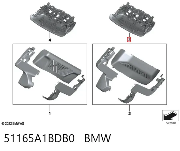  51165A1BDB0 BMW