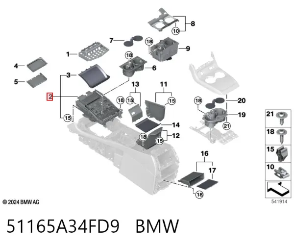  51165A34FD9 BMW