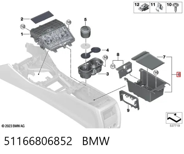  51166806852 BMW