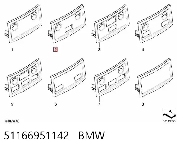  51166951142 BMW