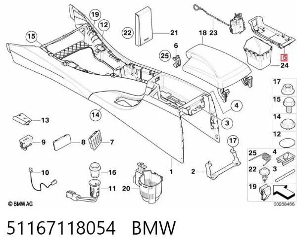  51167118054 BMW